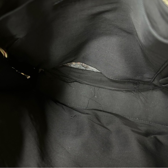 Authentic Burberry Blue Label Nova Check Nylon Tote Bag - Picture 15 of 16